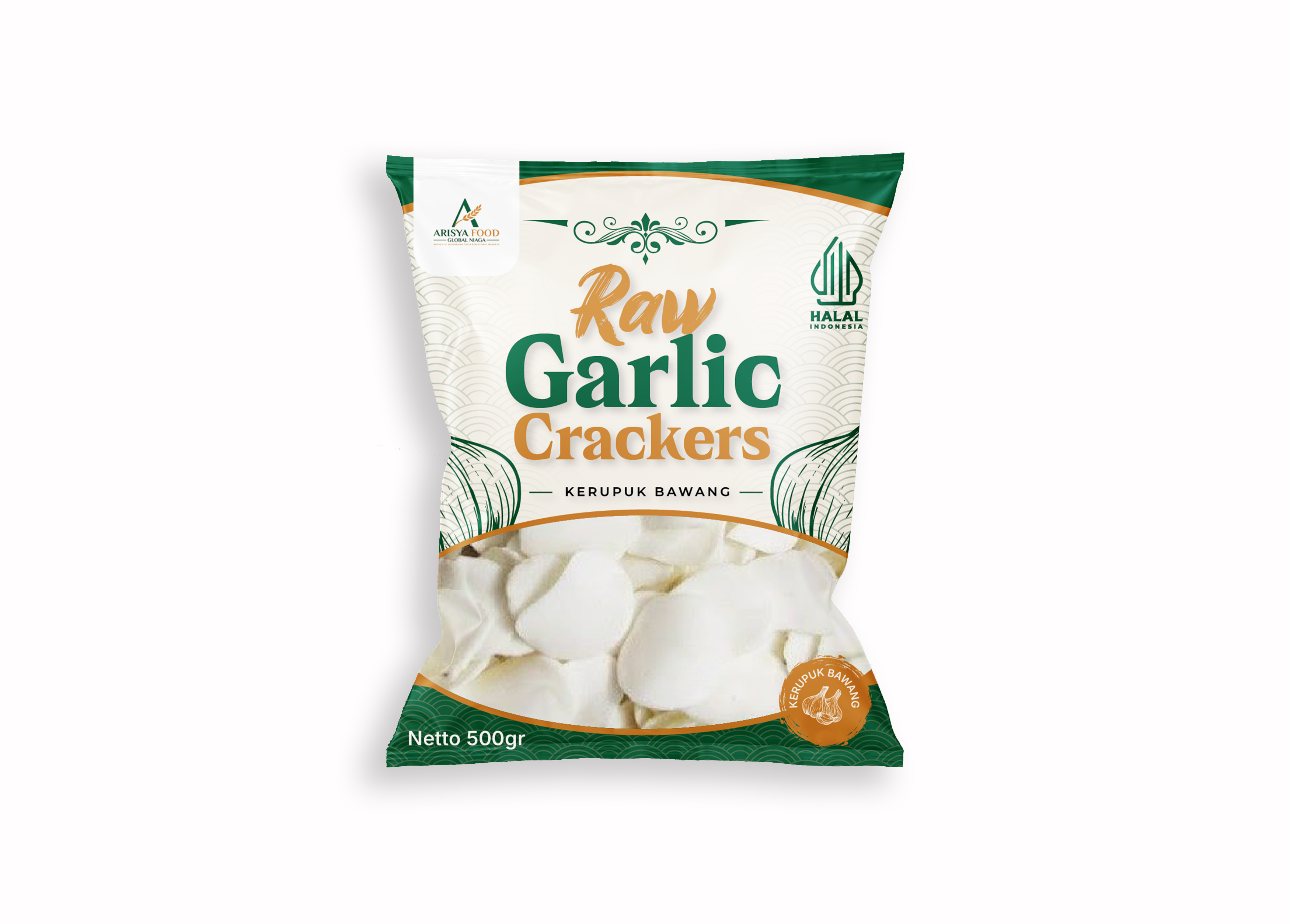Raw Onion Crackers (Kerupuk Bawang)